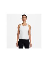 camiseta tirantes de fitness nike pro dri-fit mujer blanco