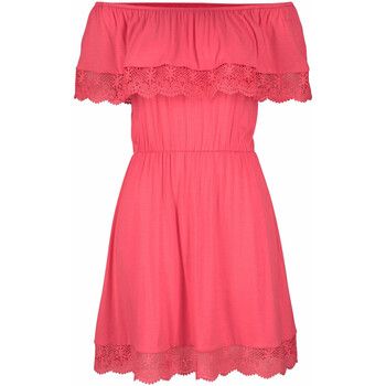 Lascana Vestidos Holly vestido de playa coral para mujer