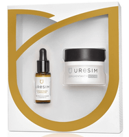 uresim serum iluminador  crema despigmentante noche