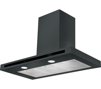 RANGEMASTER Hi-LITE HLTHDS110SL Chimney Cooker Hood - Slate, Charcoal