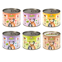granatapet delicatessen 24 x 200 g - pack ahorro - pack mixto sin pescado 6 variedades