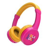 energy sistem lolroll pop kids auriculares infantiles bluetooth rosas