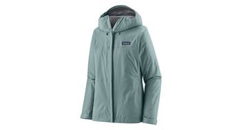 Chaqueta impermeable patagonia torrentshell 3l azul para mujer