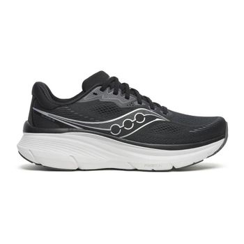 Zapatillas Saucony Guide 19 Wide Negro Blanco SS26 Mujer, Talla 40.5 - EUR