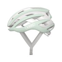 casco abus airbreaker verde blanco talla m 52-58 cm