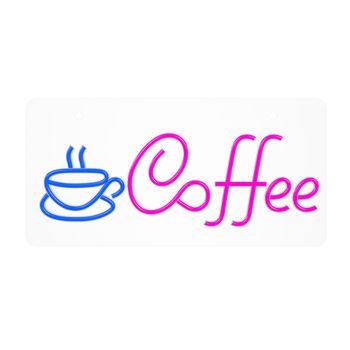 Forever neon plexi led coffee pink blue neolia