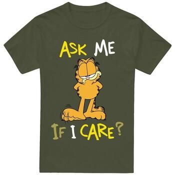 Garfield Camiseta Ask Me If I Care para hombre