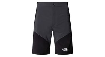 The north face felik slim pantalones cortos gris oscuro negro hombre