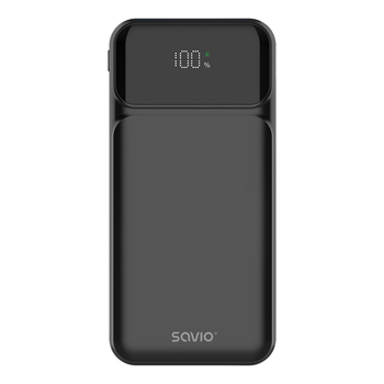 Savio BA 08 bater a externa Pol mero de litio 1000 mAh Negro