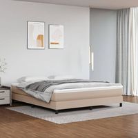 colchon matrimonial  colchon de cama  colchao de muelles ensacados cuero sintetico 160x200x20 cm cfw66720