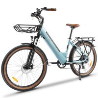 eu direct kaisda k601 bicicleta electrica bateria de 36v 16ah motor de 350w velocidad maxima 25 kmh sistema de do