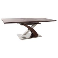 mesa de comedor dkd home decor acero mdf 160 x 90 x 77 cm