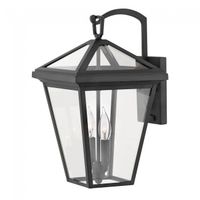 aplique de pared de exterior alford place 2 luces