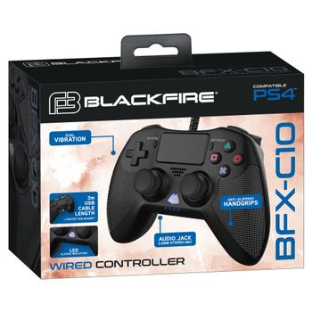 BLACKFIRE Mando USB Con Cable 3m BFX-C10 para PS4