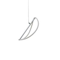 lampara de techo acero acrilico y pvc  26 cm