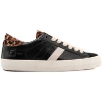date zapatillas d-a-t-e-hl-lp-bk hill low leopard black para mujer