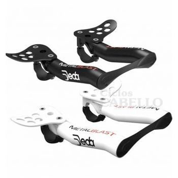 Manillar Aerobar Deda Metal Blast Negro Aluminio Tri 31.7mm