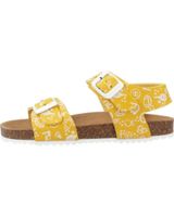 de garvalin sandalias nina modelo 242470g color amarillo