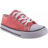 bienve zapatillas deporte lona nina abx063 salmon para nina