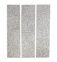 set 3 paneles blanqueados alt 140 cm