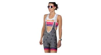 Culotte con tirantes para mujer ironman endurance