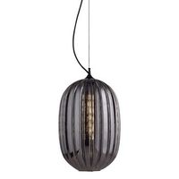 lampara colgante lumineca smoky tuline 35x160 cm gris