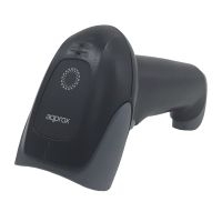 approx appls22 lector de codigos de barras portatil 1d2d negro