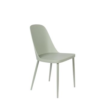 Silla polipropileno verde