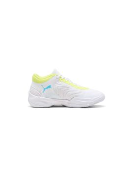 Zapatillas de Baloncesto Puma Court Pro 2, White-Vibrant Blue, Hombre