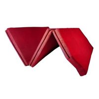 colchon camper ford transit courier - 8cm de grosor con 30kgm3 y 6cm de viscoelastica - rojo