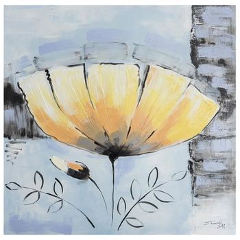 Cuadro - Corola Amarilla cm. 60x60