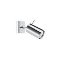 lampara de techo cromo acero alt 8 cm
