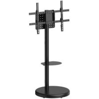 soporte tv aisens con ruedas para 37-86 acero ajuste vertical y bandeja dvd