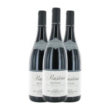 Michel Chapoutier Vino Tinto Rasteau Côtes 75 Cl 13% Vol. (pack De 3 Unidades)