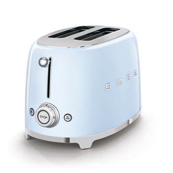 Smeg TSF01PBEU Tostadora 2 Rebanadas 950W Azul