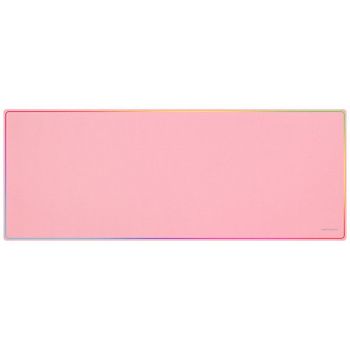 Mars Gaming Mmp224 Alfombrilla Gaming Xxl 88x33cm Diseño Rainbow Caucho Natural Y Nanotextil Rosa