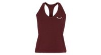 camiseta de tirantes salewa lavaredo canamo roja para mujer