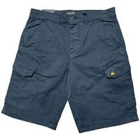 lyle  scott short sh1816ita-200 denim para hombre