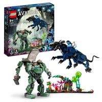 lego avatar neytiri y thanator vs quaritch con armadura amp 9 anos - 75571