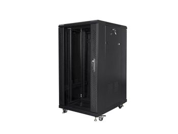 Rack Independiente Lanberg FF01-6822-12B 22U 800kg IP20 600x800x1159mm Negro Vidrio Templado