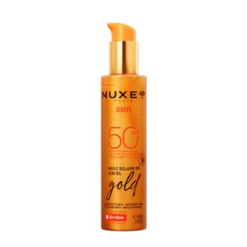 Nuxe Protector Solar Cuerpo Huile Solaire Or Sun Oil Aceite Solar Oro Alta Protección SPF50
