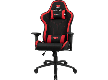 Silla gaming - Drift DR110, Tela, Reposabrazos 4D, Alta transpiración, Hasta 150 kg, Azul