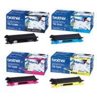 brother tn135 full set original toner cartridges 4 pack