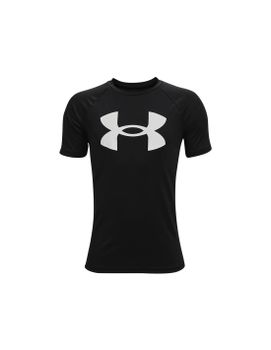 Camiseta Under Armour Tech Big Logo Niño Black