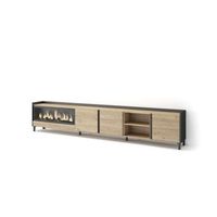 mueble tv chilches-02 con chimenea electrica para salon