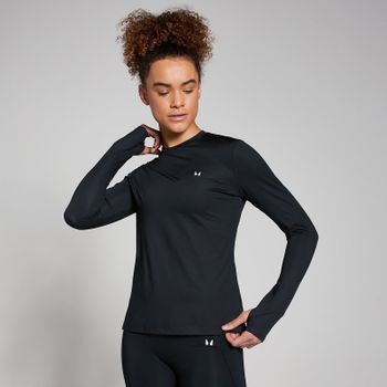 Camiseta de entrenamiento de manga larga para mujer de MP - Negro - L
