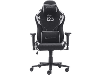 silla gaming - newskill takamikura v2 reposabrazos 4d tela transpirable cojines lumbar y cervical reclinable en 180 hasta 136 kg gris