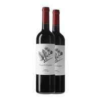 los aguilares vino tinto pago el espino sierras crianza 75 cl 14 vol pack de 2 unidades