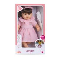 muneca corolle julie 36 cm pelo castano ojos durmientes cuerpo flexible