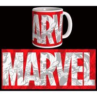 taza marvel logo grande ceramica 300 mls